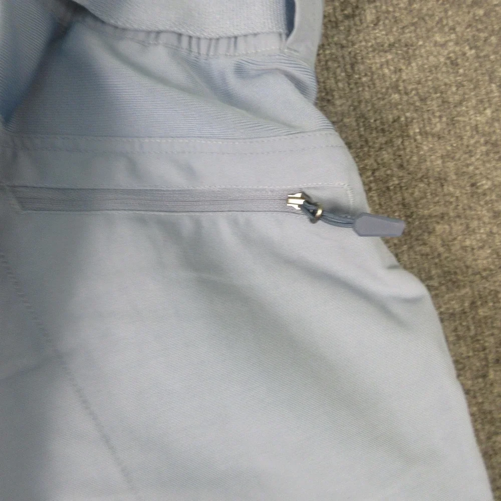 Endura Hummvee Cycling Cargo Shorts Womens Small Blue Padded 10 Inseam Chamois‎